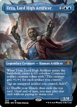 Urza, Lord High Artificer Dominaria Remastered Alternate Art